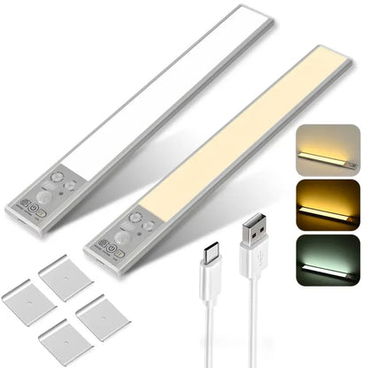 GlowMotion™ LED Cabinet Light – Rechargeable Motion Sensor